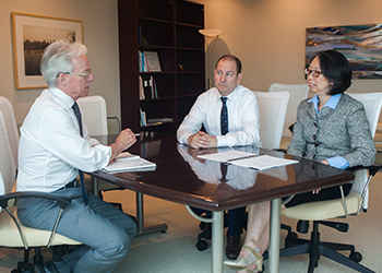 People in board room