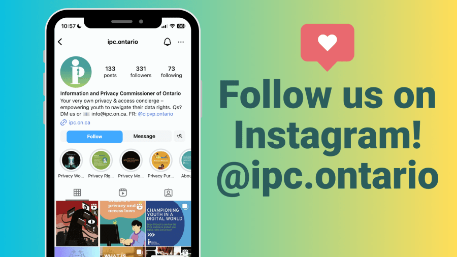 A screenshot of the IPC Instagram.